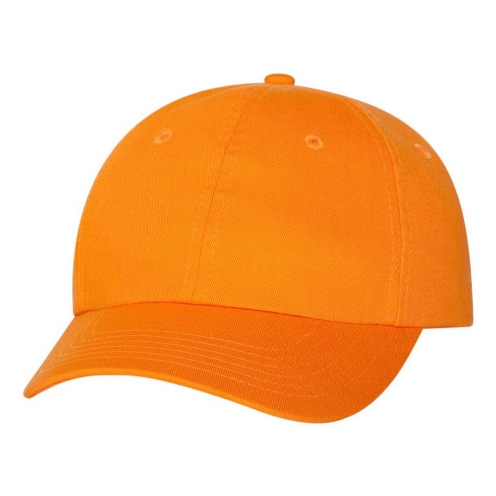 NWT Neon Orange Adjustable Hat
